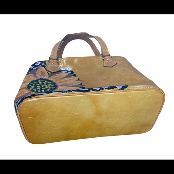 Louis Vuitton vintage Hand Painted Vernis Handbag LV - Picture 8 of 15